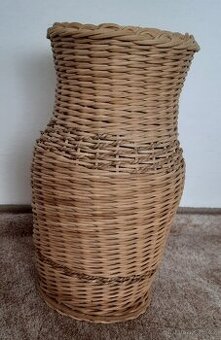 Proutěná váza 33 cm