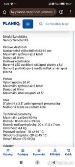 Koloběžka dětská