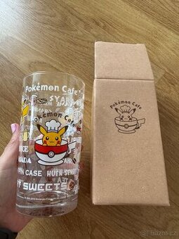 Sklenice Pokemon Cafe