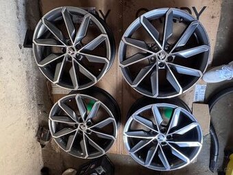 Škoda Scala Kamiq Fabia originální r18 5x100 BLADE