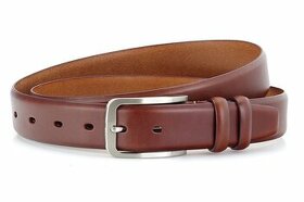 Pánský kožený opasek M3552 o šířce 3,5 cm