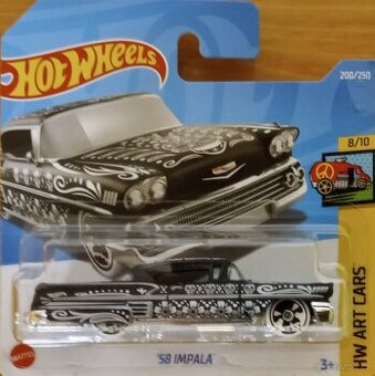2022 HOT WHEELS 1:64 ´58 IMPALA TREASURE HUNT