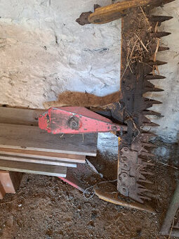 Žací lišta – lištová sekačka (prstová), starší