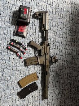 M904e airsoftová zbraň-funkční