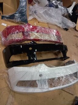 Škoda Fabia 3 přední nárazník 6v0807221,bílá barva