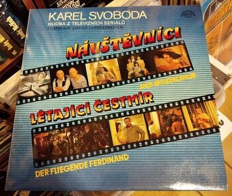 LP KAREL SVOBODA - HUDBA Z TELEVIZNÍCH SERIÁLŮ - NÁVŠTĚVNÍCI