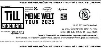 Till Lindemann 18.12. Praha