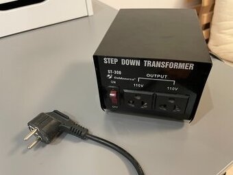 Převodník napětí pro US/Japan zařízení (220V → 120V) 300W