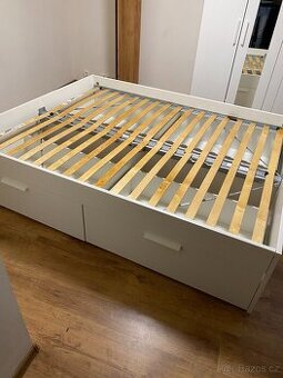 Postel 160x200 s úložnými prostory