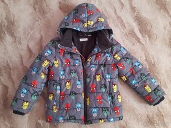 2x zimní bunda vel. 128