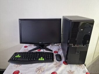 Čtyřjádrový Pc s SSD Diskem na filmy hry internet atd Win 11