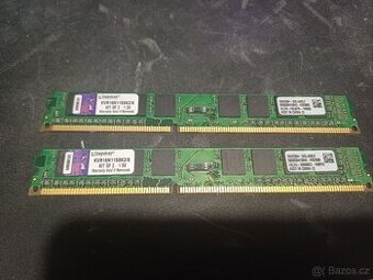 Kingston 8GB KIT (2x4GB) DDR3 1600MHz - Spolehlivé