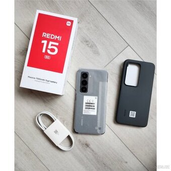Mobilní telefon Xiaomi Redmi 15 5G (7000mAh baterie) Midnigh