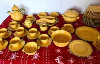 Keramická italská jídelní souprava