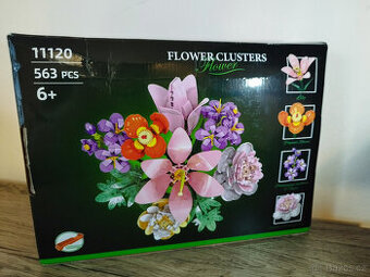 Stavebnice: kytice lučních květin 563 dílku