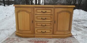 Masivní světlá komoda - 1