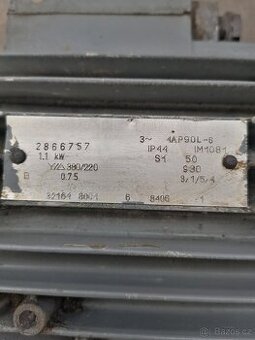 Elektromotor 3f MEZ nízkootáčkový