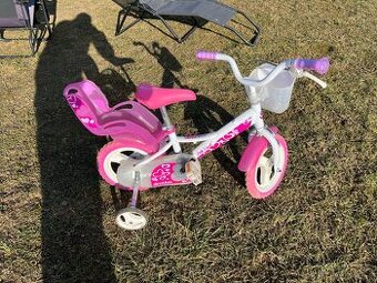 Dětské kolo s přídavnými kolečky