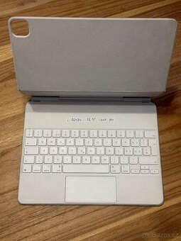 Originál Apple Magic Keyboard A2480 pro iPad Pro 12,9″ bílá