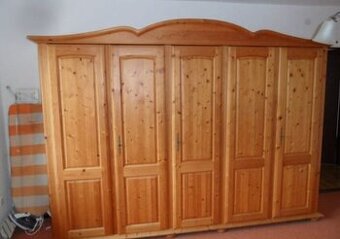 Kompletní rustikální ložnice z masivu,6422