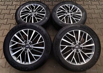 Alu kola originál Hyundai Tucson 5x114,3 R18 KRÁSNÁ SADA