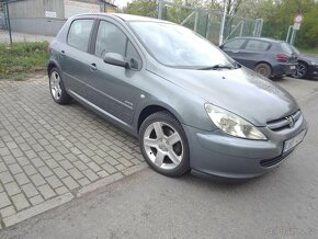 PRODAM PEUGEOT 307, 2,0 HDI,100 Kw,  2004