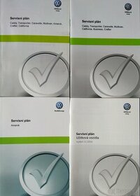 VW orig CZ nevyplněná servisní kniha