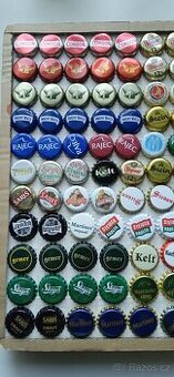 Koupím vršky, zátky, korunkové uzávěry od piva, lima, olejů