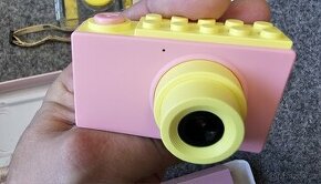Dětská digitální FHD fotokamera s podvodním pouzdrem, GPS