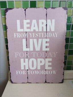 Obrázek Learn Live Hope - 1