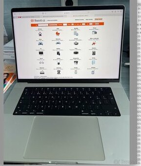 MacBook Pro M1 16 MAX - 32 Core GPU, 32gb RAM - 2roky záruka