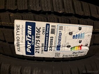 Zimní pneumatiky 215/75/16C Kumho