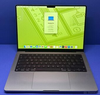 MacBook Pro 14” M1 MAX 2021/32GB RAM/1TB SSD/Záruka