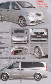 Střešní spoiler Mercedes Vito 2003-