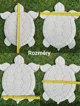 Prodám nové želvy - betonová dekorace na zahradu