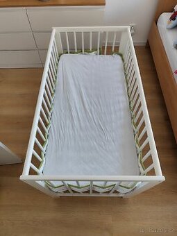 IKEA Gulliver dětská postýlka a matrace