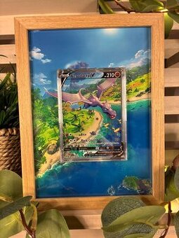 Pokémon extended illustration Aerodactyl LOR#18 + UV obal +