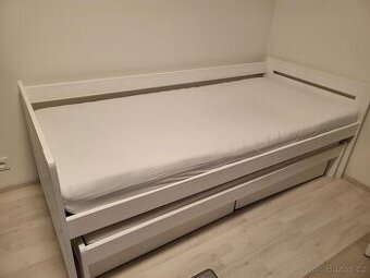 Rozkládací postel s úložným prostorem