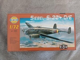 Siebel Si 204 D/E 1:72 - plastikový model