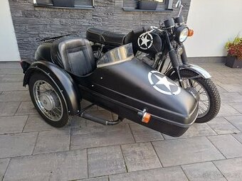 Jawa 350/634 + velorex 562 s TP