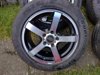 Prodám ALU kola 205/55R16 pneumatiky