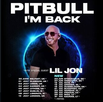 Pitbull koncert stání