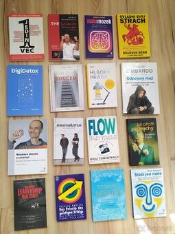 Predám knihy - psychológia, osobný rozvoj, myseľ, závislosti