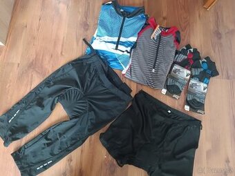Pánský set oblečení na kolo vel. M-L - 1