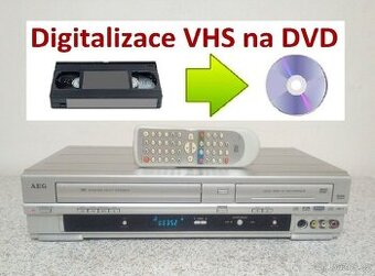 VHS-DVD rekordér AEG DVD-R4509VCR