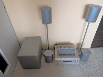 Domácí kino - reciever Onkyo + repro 5.1 Jamo