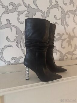 Karl Lagerfeld kozačky dámské,vel.33