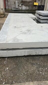 Auto myčka, betonové podlahové panely