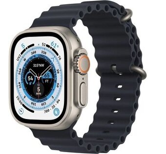 Apple Watch Ultra GPS, 49mm + Cellular Titan s černým opaske
