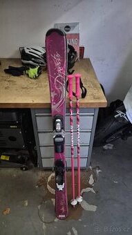 Prodam dívčí set lyze dynastar 120 cm